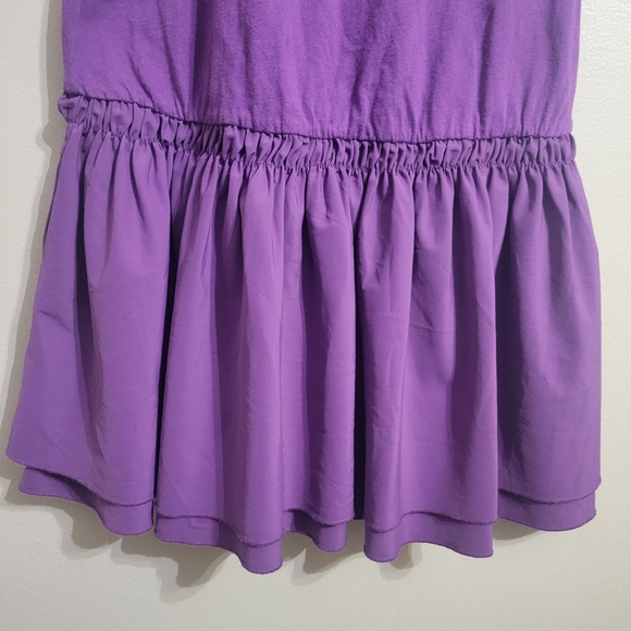 Benetton Tween Dress Size 10/11 Purple - Picture 7 of 13